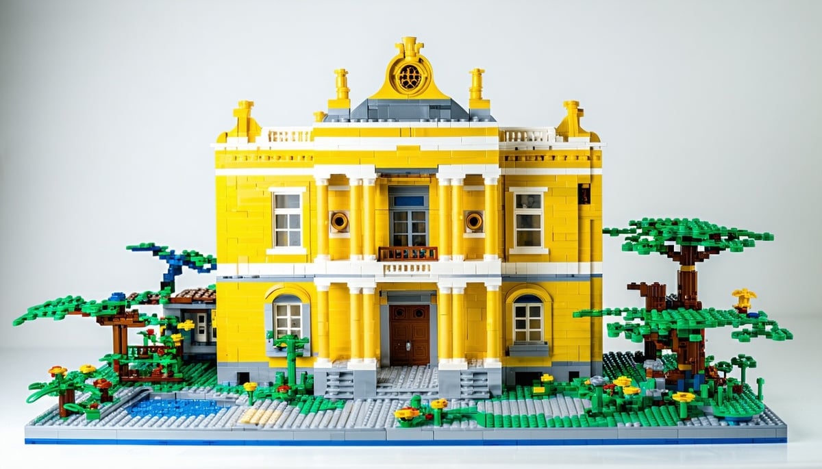 Creative custom LEGO build